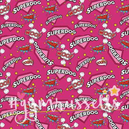 Pink superdog strap harness image 2