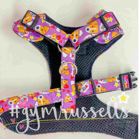 JRTlove Chest harness Purple - Gymrussells image 3