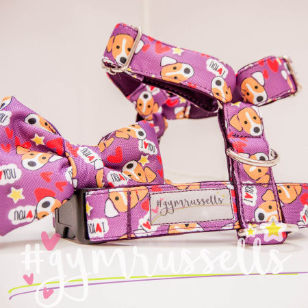 JRTlove purple strap harness image 3