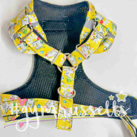 Spring Doggie yellow chest harness image 3